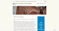 Desktop Screenshot of coxwagnerwedding.wordpress.com