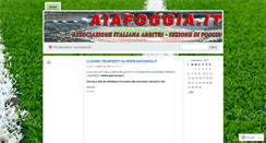 Desktop Screenshot of aiafoggia.wordpress.com