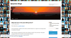 Desktop Screenshot of dprjonesmsf.wordpress.com