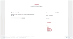 Desktop Screenshot of dileeshus.wordpress.com