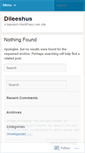 Mobile Screenshot of dileeshus.wordpress.com