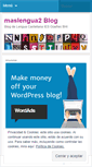 Mobile Screenshot of maslenguados.wordpress.com