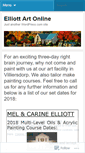 Mobile Screenshot of elliottartonline.wordpress.com