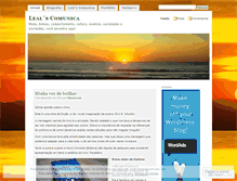 Tablet Screenshot of leals.wordpress.com