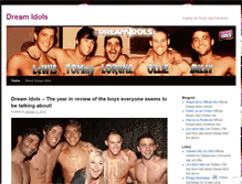 Tablet Screenshot of baribaccodreamidols.wordpress.com