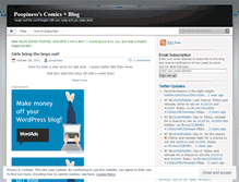 Tablet Screenshot of poopiness.wordpress.com