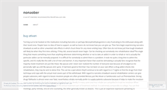 Desktop Screenshot of nonaober.wordpress.com