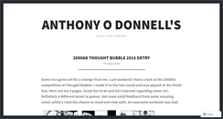 Desktop Screenshot of antodonnell.wordpress.com