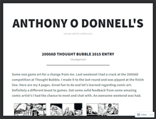 Tablet Screenshot of antodonnell.wordpress.com