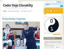 Tablet Screenshot of coderdojowestcork.wordpress.com