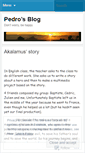Mobile Screenshot of pedroa.wordpress.com
