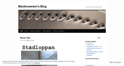 Desktop Screenshot of maidinsweden.wordpress.com
