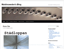 Tablet Screenshot of maidinsweden.wordpress.com