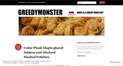 Desktop Screenshot of greedymonster.wordpress.com