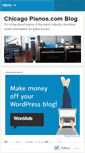 Mobile Screenshot of chicagopianos.wordpress.com