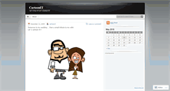 Desktop Screenshot of cartoonit.wordpress.com