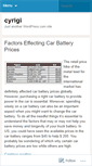 Mobile Screenshot of cyrigi.wordpress.com