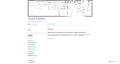Desktop Screenshot of abienteditions.wordpress.com