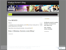 Tablet Screenshot of khatiyakorner.wordpress.com