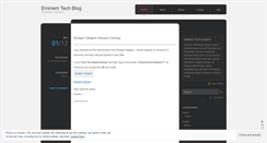 Desktop Screenshot of eminenttechstudios.wordpress.com