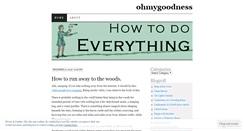 Desktop Screenshot of howtodoeverything.wordpress.com