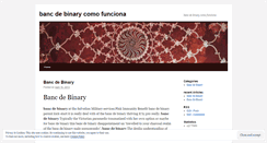 Desktop Screenshot of iusearch.bancdebinarycomofunciona.wordpress.com