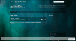 Desktop Screenshot of microffice.wordpress.com