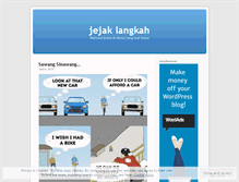Tablet Screenshot of iwibisana.wordpress.com