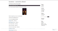Desktop Screenshot of insomnus.wordpress.com