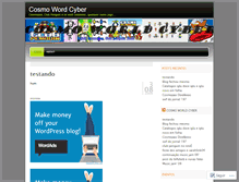 Tablet Screenshot of cosmopaxmix.wordpress.com