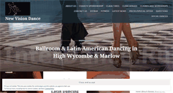 Desktop Screenshot of newvisiondance.wordpress.com