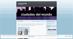 Desktop Screenshot of lumaciria.wordpress.com