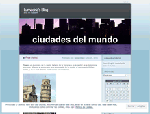 Tablet Screenshot of lumaciria.wordpress.com