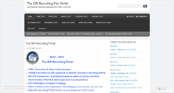 Desktop Screenshot of internationalschoolsreview.wordpress.com