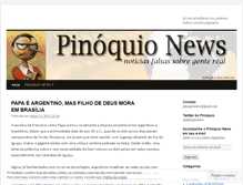 Tablet Screenshot of pinoquionews.wordpress.com