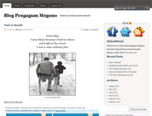 Tablet Screenshot of megonoku.wordpress.com