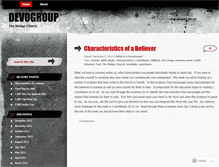 Tablet Screenshot of devogroup.wordpress.com