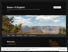 Tablet Screenshot of espooheartenglish.wordpress.com