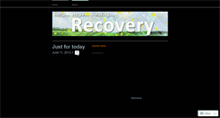 Desktop Screenshot of chrysalisrecoverysource.wordpress.com