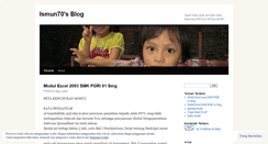 Desktop Screenshot of ismun70.wordpress.com