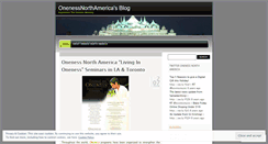 Desktop Screenshot of onenessnorthamerica.wordpress.com