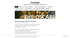 Desktop Screenshot of oscarizate.wordpress.com