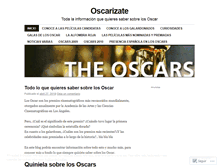 Tablet Screenshot of oscarizate.wordpress.com