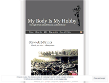 Tablet Screenshot of bodyhobby.wordpress.com