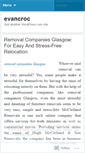 Mobile Screenshot of evancroc.wordpress.com