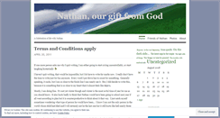 Desktop Screenshot of nathanblat2.wordpress.com