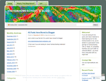 Tablet Screenshot of highonhomeschool.wordpress.com