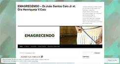 Desktop Screenshot of emagrecendo2.wordpress.com