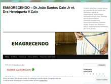 Tablet Screenshot of emagrecendo2.wordpress.com