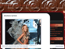 Tablet Screenshot of fashionmayann.wordpress.com